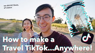 Famous How to make a travel TikTok...ANYWHERE (we did UC Davis) Profile