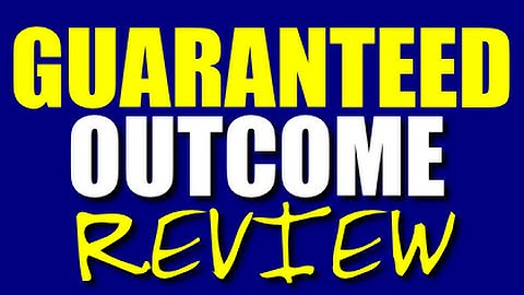 "Guaranteed Outcome Review" The NEW Guaranteed Outcome Software By Victor Lambert 2015 Reviewed
