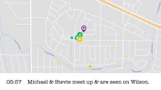 Famous West Memphis 3 - map of events Wealth