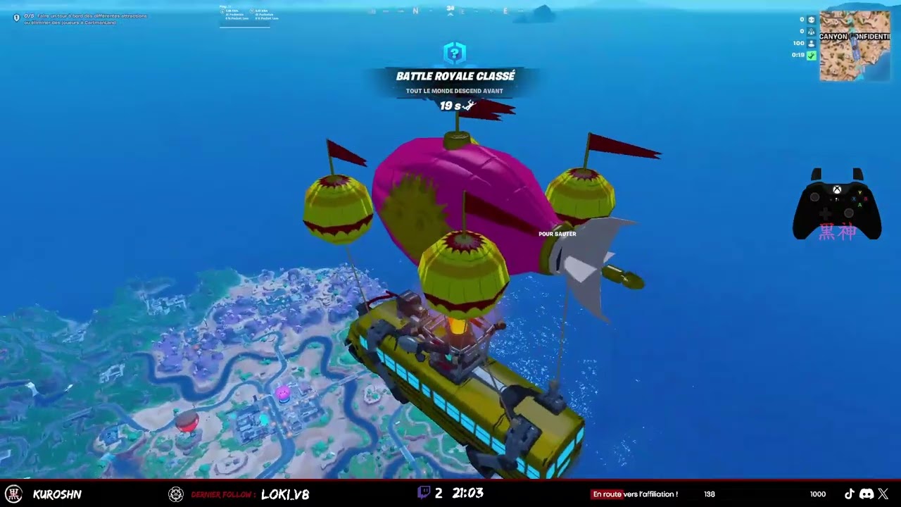 Fortnite Ranked LIVE 🔴 | Session classée brute – Passage Gold 2 (2H18)