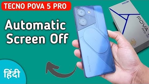 techno pova 5 Pro automatic screen off problem, how to change auto screen off in techno pova 5 Pro