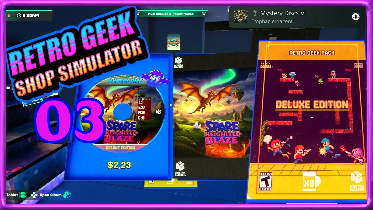 Vielleicht mal Licht anmachen 🕹️#03 Retro Geek Shop Simulator