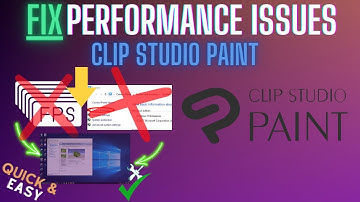 Clip Studio Paint Lag Fix – How to Fix Lag, Freezing, Brush Delay, Slow Performance – Full Tutorial