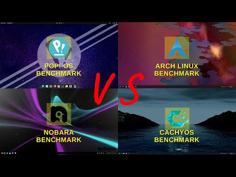 Cachyos vs Nobara vs Arch Linux vs Popos | Gaming FPS Benchmark Test ...