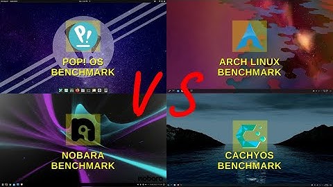 Cachyos vs Nobara vs Arch Linux vs Popos | Gaming FPS Benchmark Test