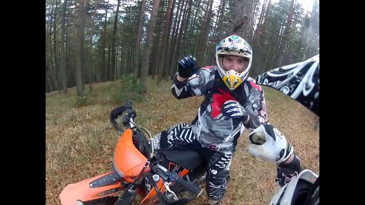 Enduro Bosnien KTM 300 EXC 2 Takt und KTM 400 EXC 4 Takt GoPro Hero *funny*fails*crash*