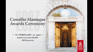 RCSI Consilio Manuque Awards Ceremony 2023