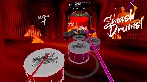 OVERVIEW - Smash Drums | Part X Gameplay | Oculus Quest 2 VR (App Lab)