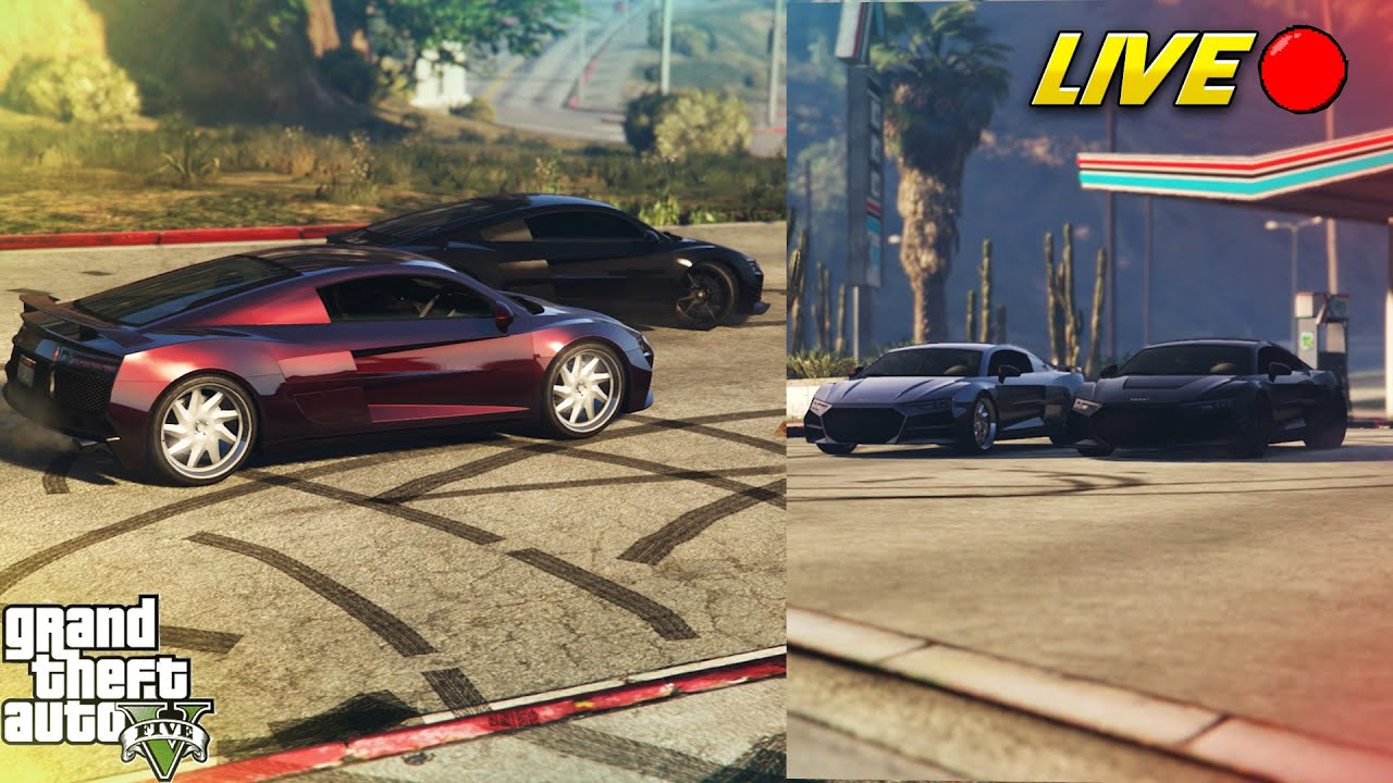 Saturday Night Car Meet - GTA ONLINE - YouTube