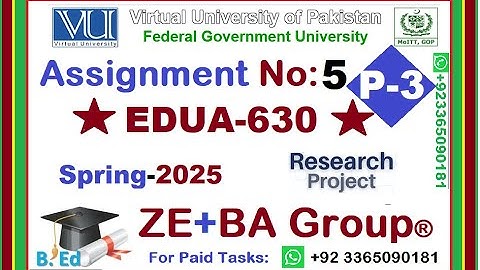 Part3 || EDUA630 Assignment 5 Solution Spring 2025 By ZE+BA Group || SPSS Software-V25 By ZEBA Group