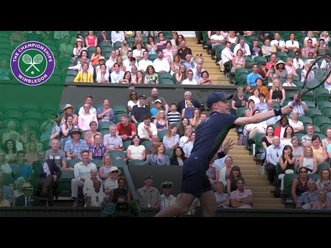 Wimbledon's most competitive ball boy! | Wimbledon 2018