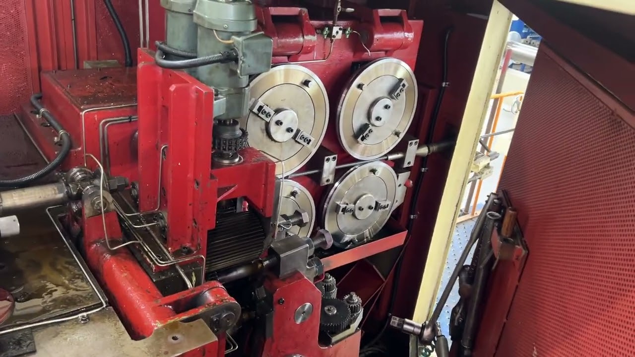 13411 Asahi Okuma Model AOT-16B Two Die Two Blow Cold Header - YouTube
