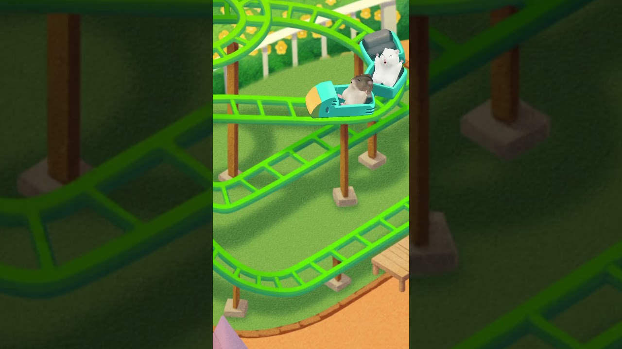 【公式】『ハムスターの里 おでかけ遊園地』iOS/ Androidで配信開始