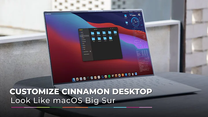 How to Customize Your Cinnamon Desktop Look Like MacOS Big Sur