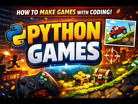 How to make hill climber game? With Python. coding. - YouTube