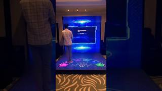 Interactive Floor 🤩 #ytshorts #eventtech #shortvideo #games  #zealinteractive #shorts