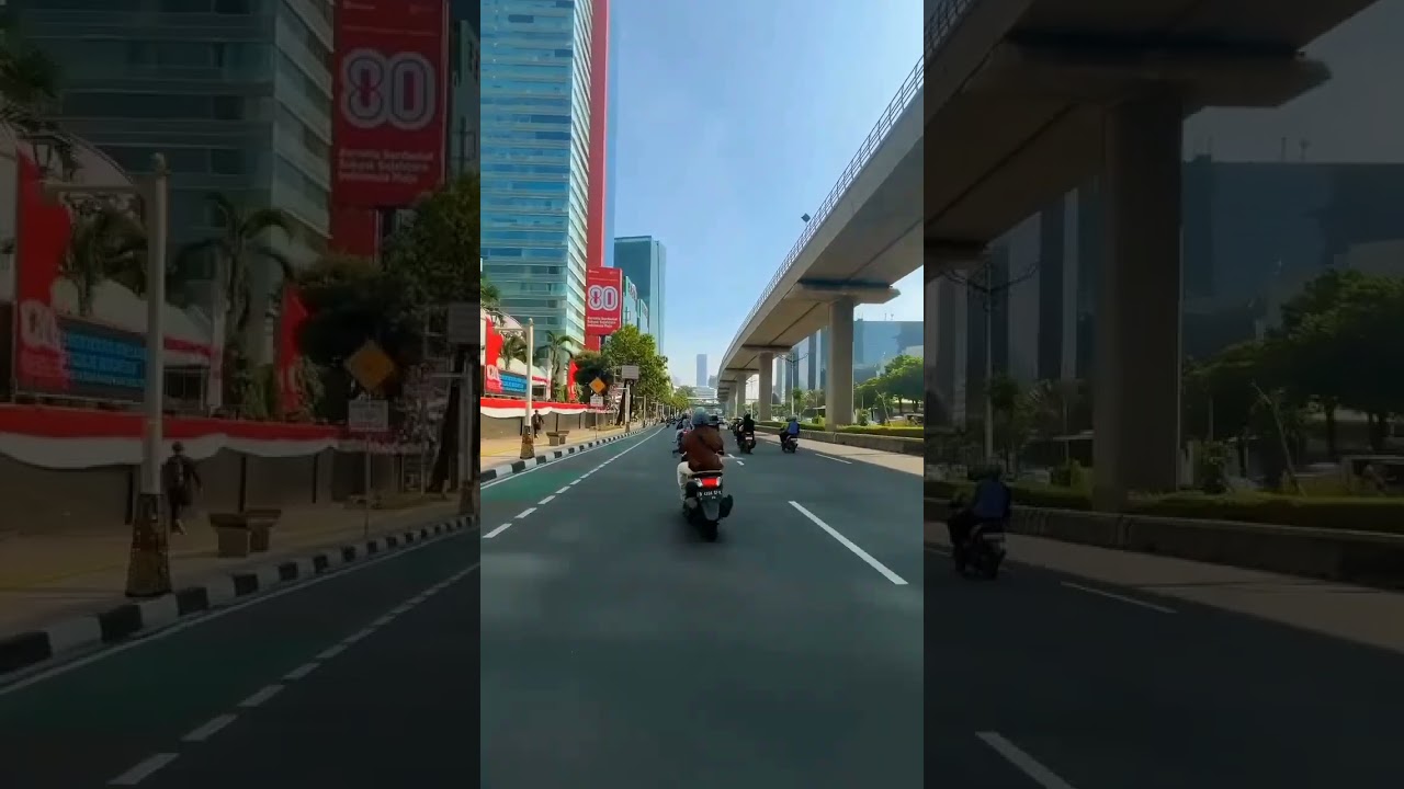 Sore hari di kawasan Rasuna said Kuningan 