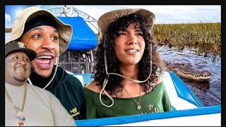 BenDaDonnn & Cinna Get Stuck in the Everglades With Gators... REACTION