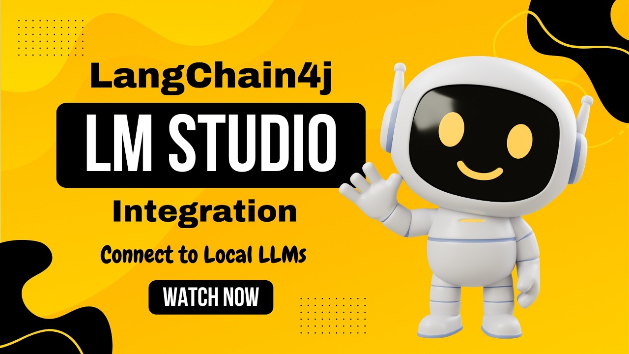 Connecting LangChain4j to Local LLMs in LM Studio - YouTube