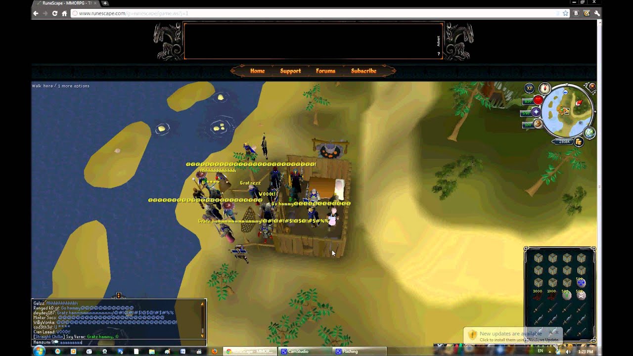 Hamsumi_9 Smithing 99 Party