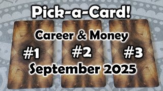 September 2025 Career &amp; Money Pick-a-Card Reading