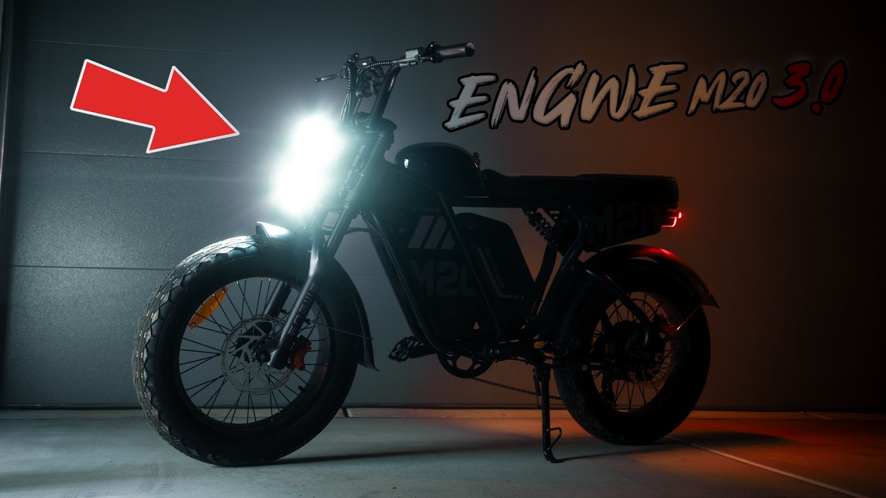 ENGWE M20 3.0 Night Ride Range Test Part 2 – The Battery Keeps Going!