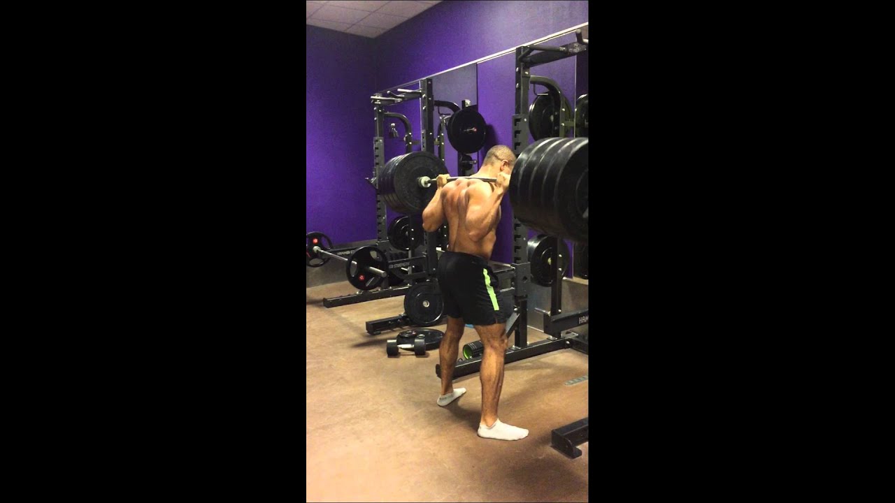 180kg Barefoot Squat Jump YouTube