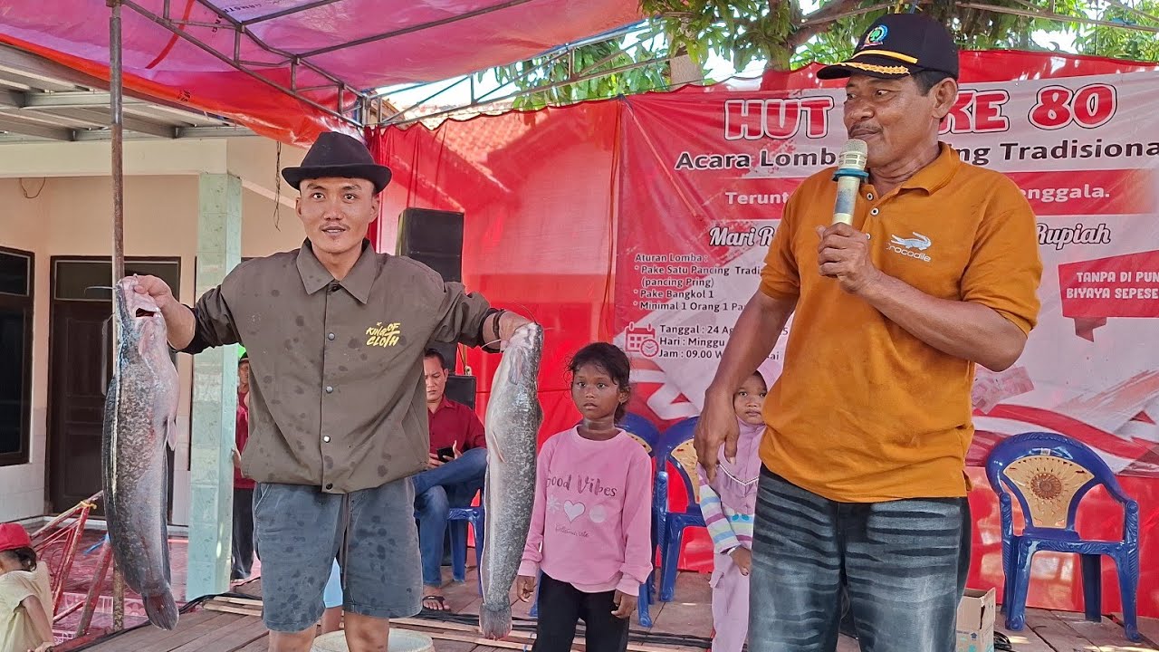 Lomba Mancing Ikan Lele, Kali Kebayanan Desa Suranenggala