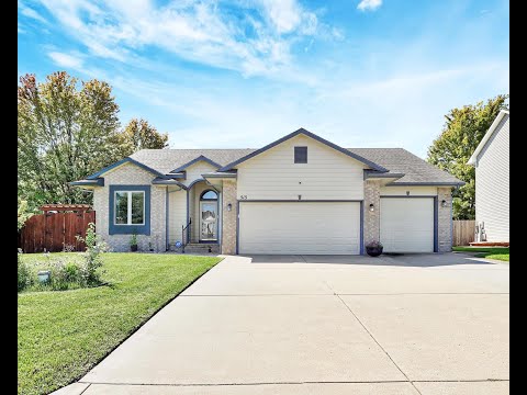 515 E Wahoo St, Derby, KS home video tour