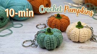 Details Crochet Mini Pumpkin 🎃 | Step-by-Step Amigurumi for Beginners 🧶 Update