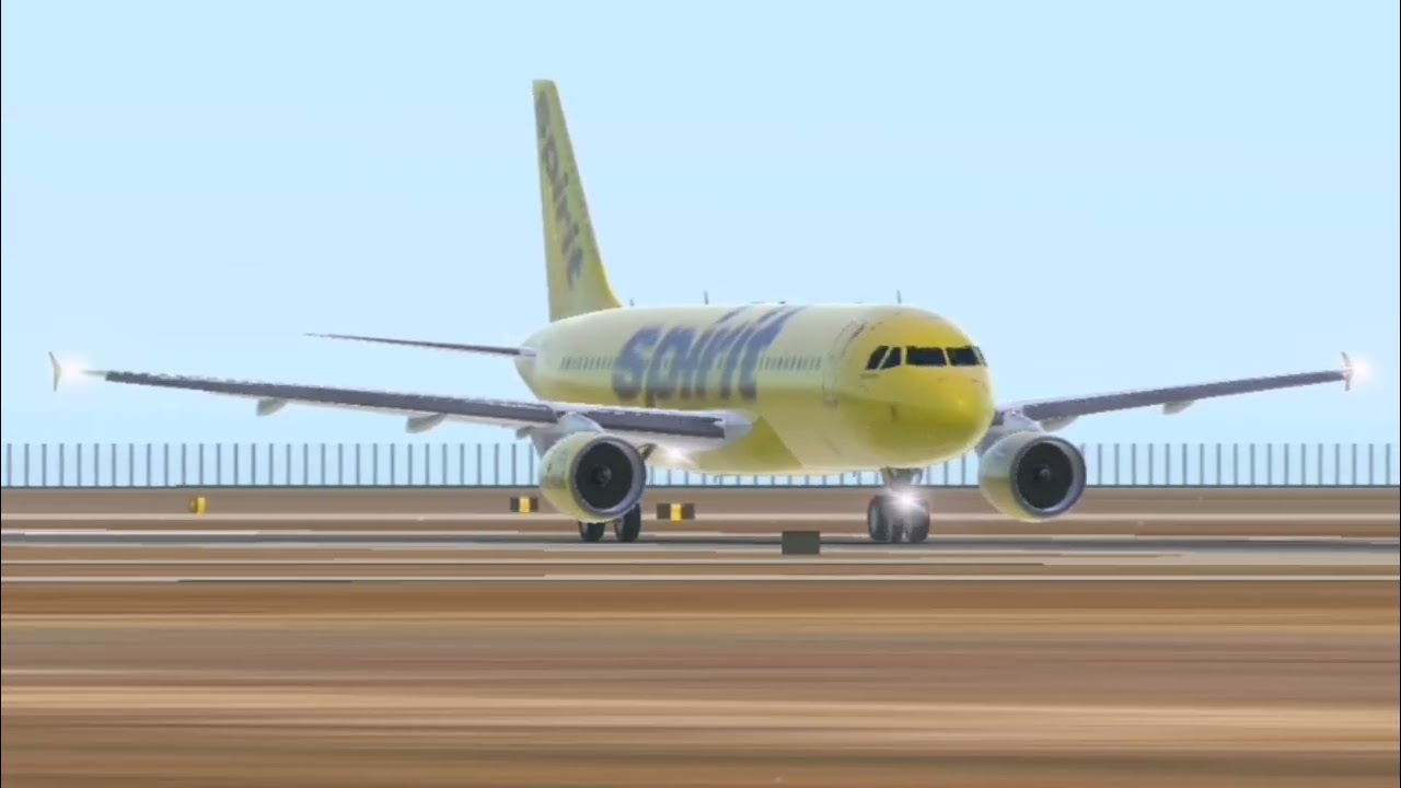 RFS - Real Flight Simulator - New Camera Settings - Spirit Airlines A320