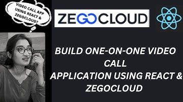 Build One-On-One Video Call App Using React & ZEGOCLOUD | ReactJS Simple Project  #zegocloud