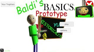 Baldi's Basics Prototype 0.0.1 (baldiburnaut) - death speedrun