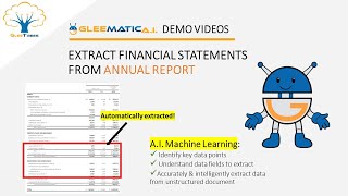 Finance Process Automation: 50% Improved Efficiency | Extract Financial Statements of Annual Report