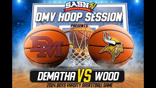 DMV Hop Session Dematha Stags Vs Archbishop Wood Game Highlights