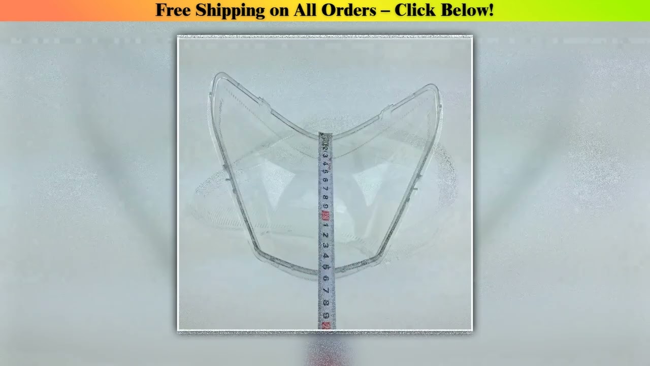 1pcs for Suzuki Motorcycle Headlight Shell HJ150-9 Lens Headlight Glass Enclosure