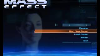 Mass Effect title / intro / main menu 15-minute loop