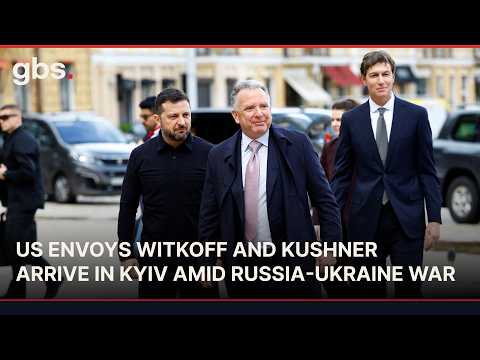 BREAKING: U.S. Envoys Steve Witkoff and Jared Kushner Arrive in Kyiv Amid Russia-Ukraine War | AC14