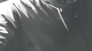 Black Lazy Rolling Performance Armored Reflective Jacket