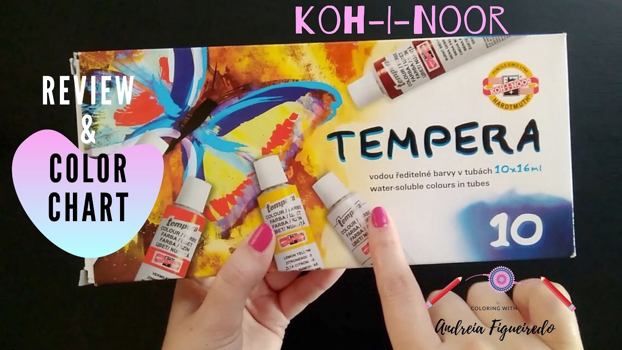 Review - Koh-I-Noor - Tempera - Art Supplies
