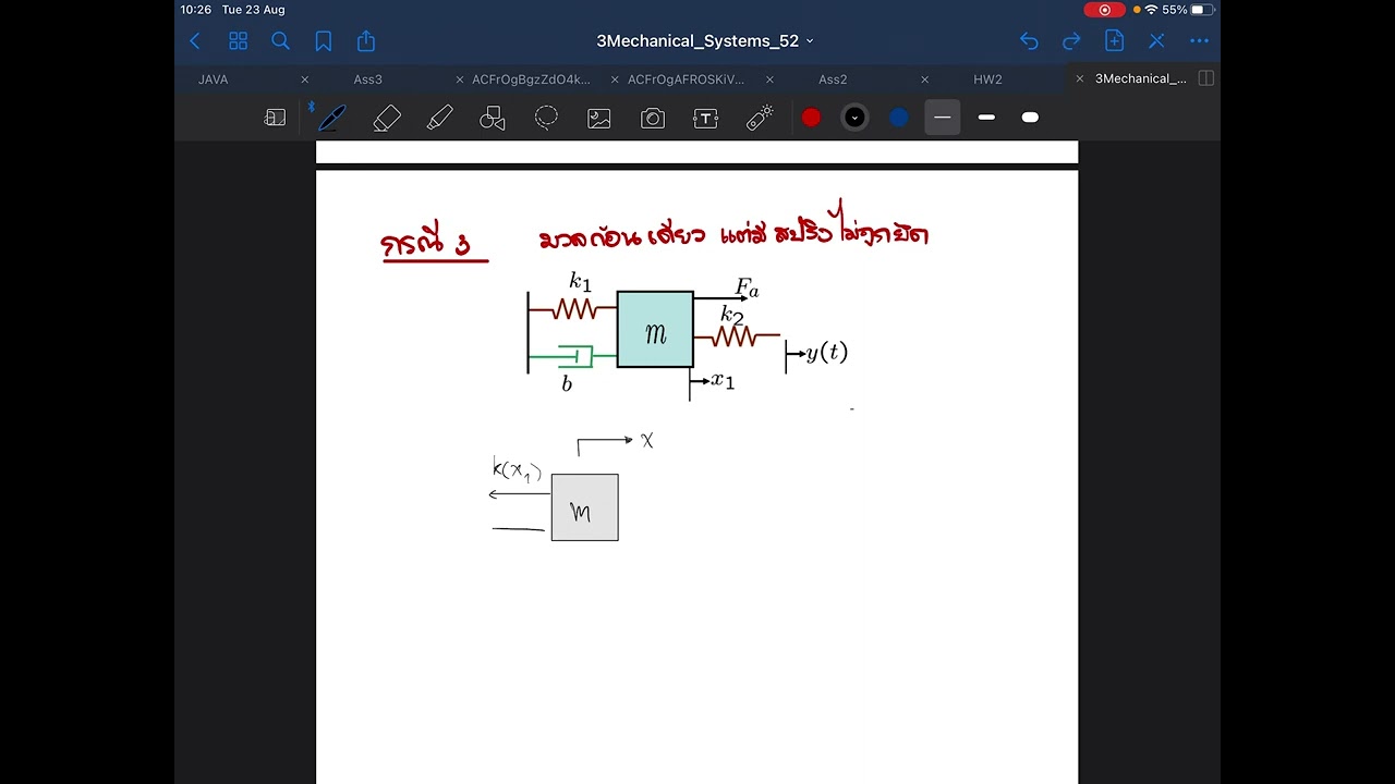 FRA630 About Robotic Week 3 FBD case 3/4 (vibration)