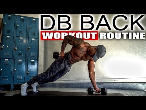 10 MINUTE DUMBBELL BACK WORKOUT