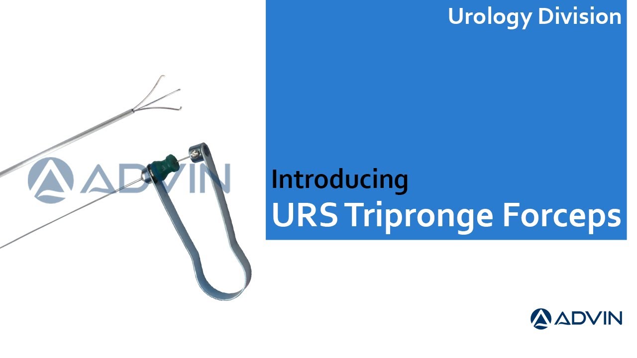 Трипронжевые щипцы Advin для уретероскопии | Уретероскопические щипцы | Урологические щипцы | Три...