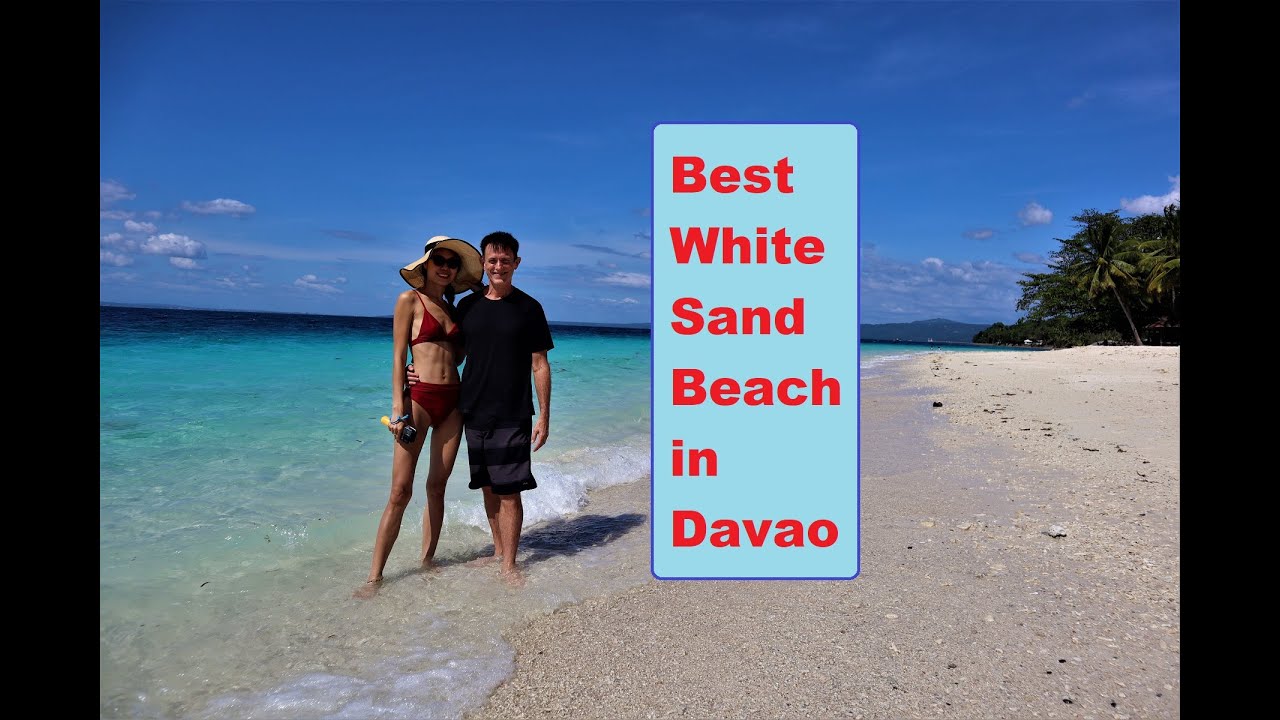 Best White Sand Beach in Davao Philippines