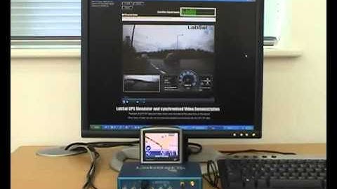 LabSat with Video VBOX Synchronisation