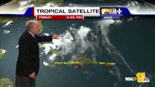 When, Where Rain Chances Are Highest