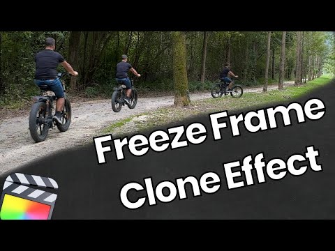 Create Amazing Freeze Frame Clone Effect in Final Cut Pro!