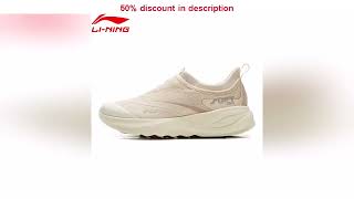 Latest Products You Must Know! Li-Ning Women SOFT GO 2 Slip-on Casual Walking Shoes COMFOAM Breat screenshot 5