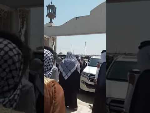 حضور الشيخ مطشر الفالح أمير عكيل لتعزية أمير بني كعب خالد جبر الكعبي