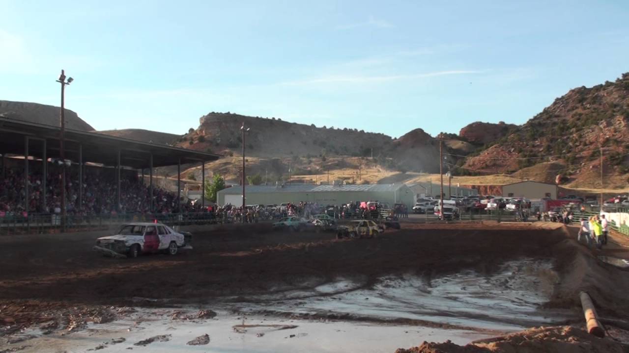 Thermopolis Demolition Derby 2016 Women's Herby YouTube
